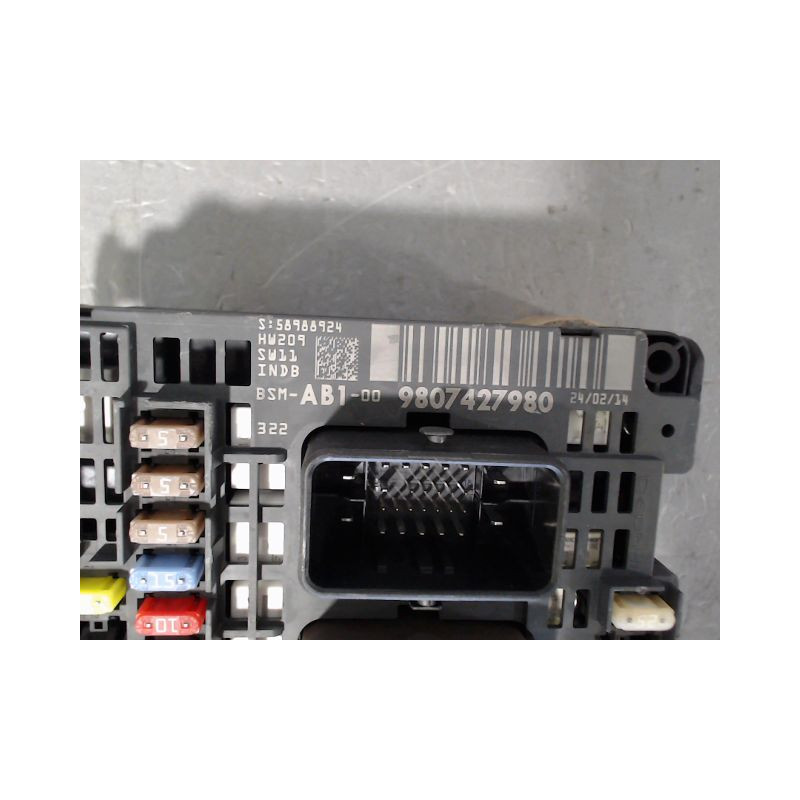 BOITE A FUSIBLES CITROEN C4 II Phase 1 (B71) 2010-2015