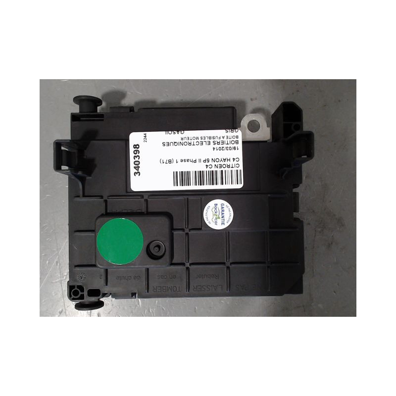 BOITE A FUSIBLES CITROEN C4 II Phase 1 (B71) 2010-2015