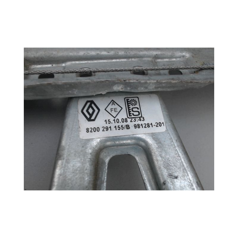 MECANISME LEVE-GLACE ARRIERE DROIT RENAULT CLIO