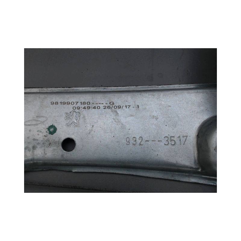 MECANISME LEVE-GLACE ARRIERE GAUCHE PEUGEOT 2008