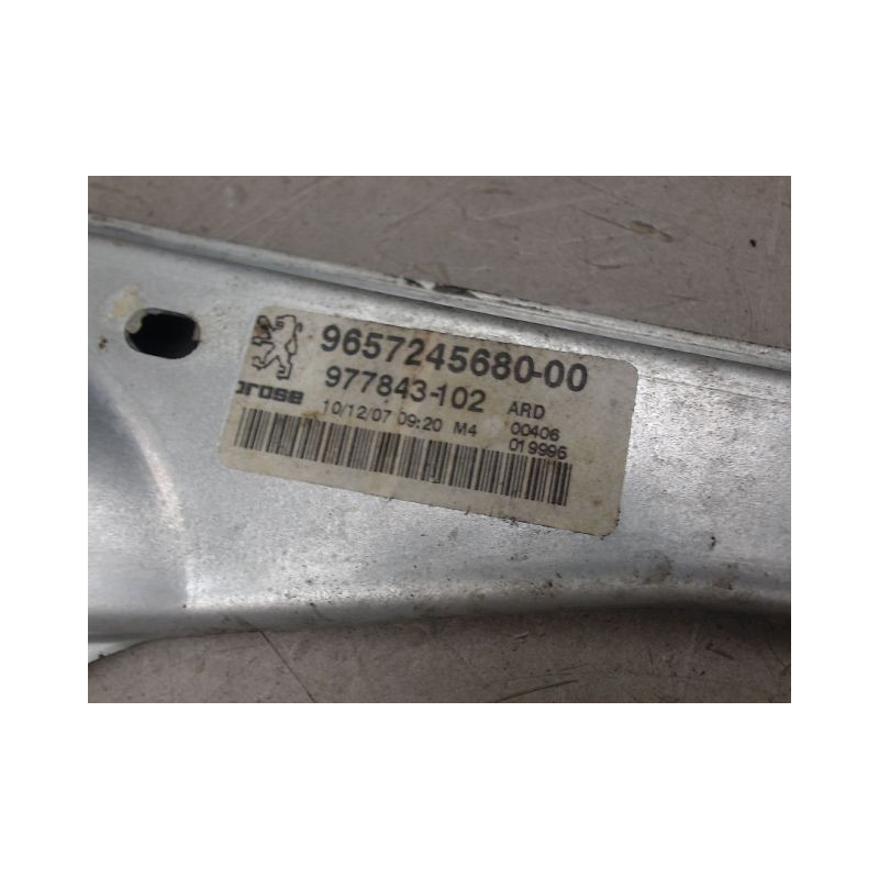 MECANISME LEVE-GLACE ARRIERE DROIT PEUGEOT 308