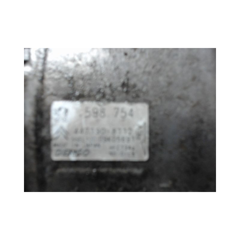 COMPRESSEUR AIR CONDITIONNE CITROEN C4 2008-