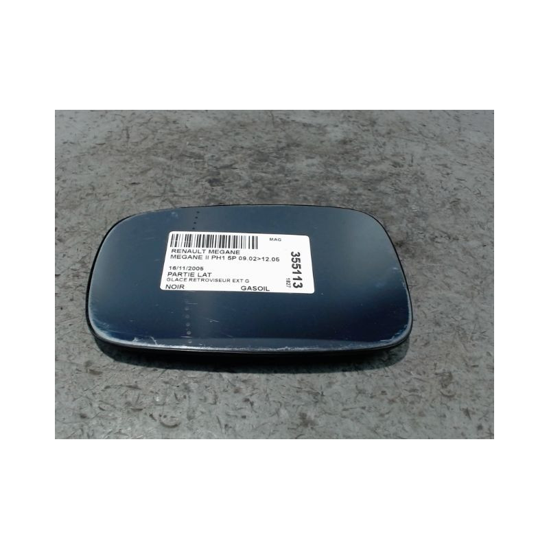 GLACE RETROVISEUR EXT G RENAULT MEGANE II PH1 02-05