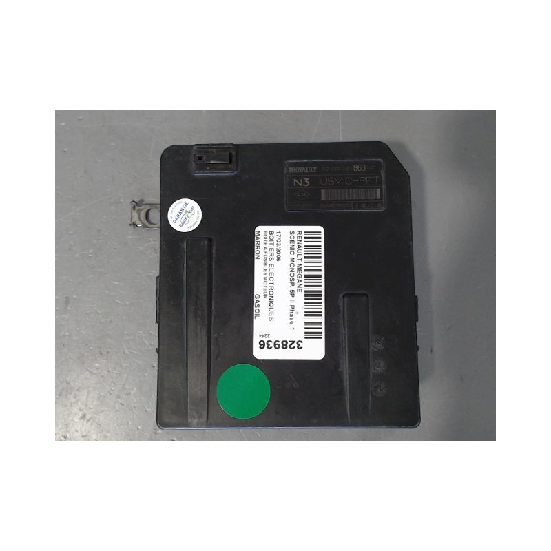 BOITE A FUSIBLES RENAULT SCENIC MONOSP. II Phase 1 2003-2006
