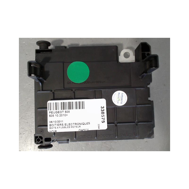 BOITE A FUSIBLES PEUGEOT 508 2010-