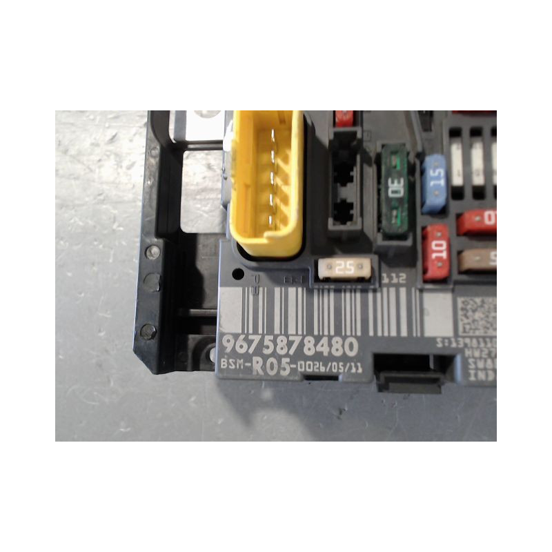 BOITE A FUSIBLES CITROEN BERLINGO FG II Phase 1 (B9) LONG 2008-2012