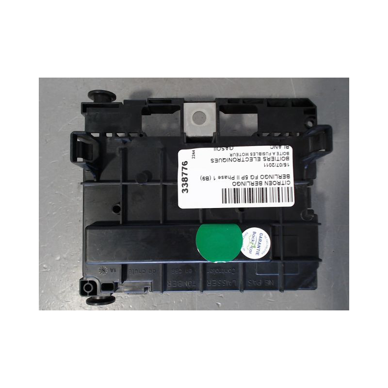 BOITE A FUSIBLES CITROEN BERLINGO FG II Phase 1 (B9) LONG 2008-2012