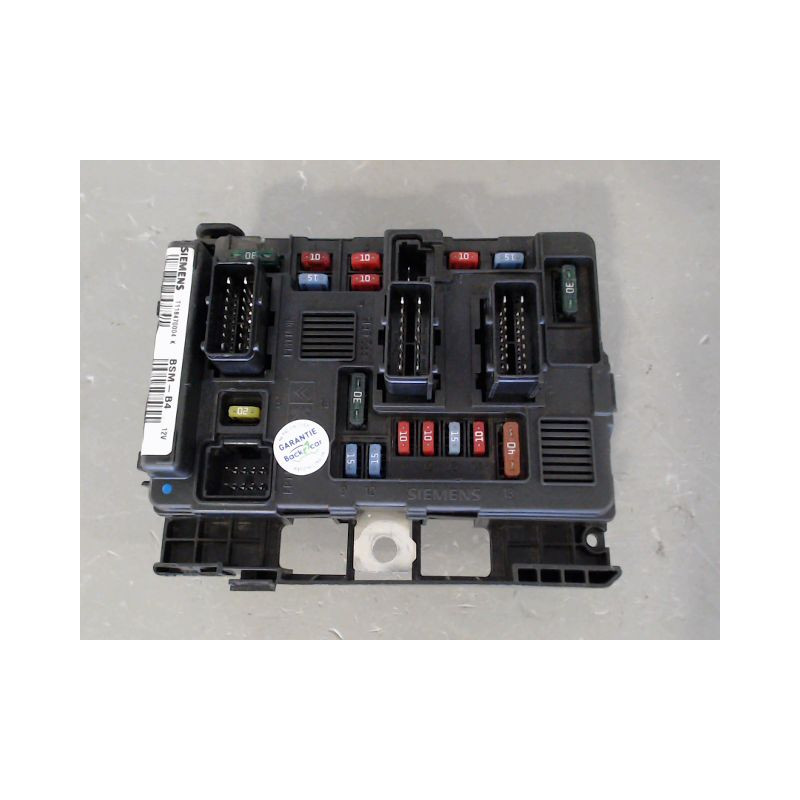 BOITE A FUSIBLES CITROEN C3 PLURIEL CABRIO 2P I Phase 1 2003-2008