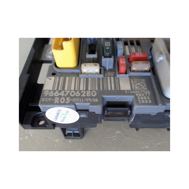 BOITE A FUSIBLES PEUGEOT 308 I Phase 1 2007-2011
