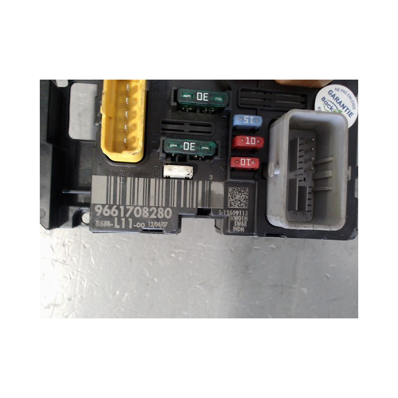 BOITE A FUSIBLES PEUGEOT 207 2006-2013