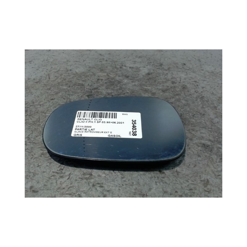 GLACE RETROVISEUR EXT G RENAULT CLIO II PH.1 98-2001