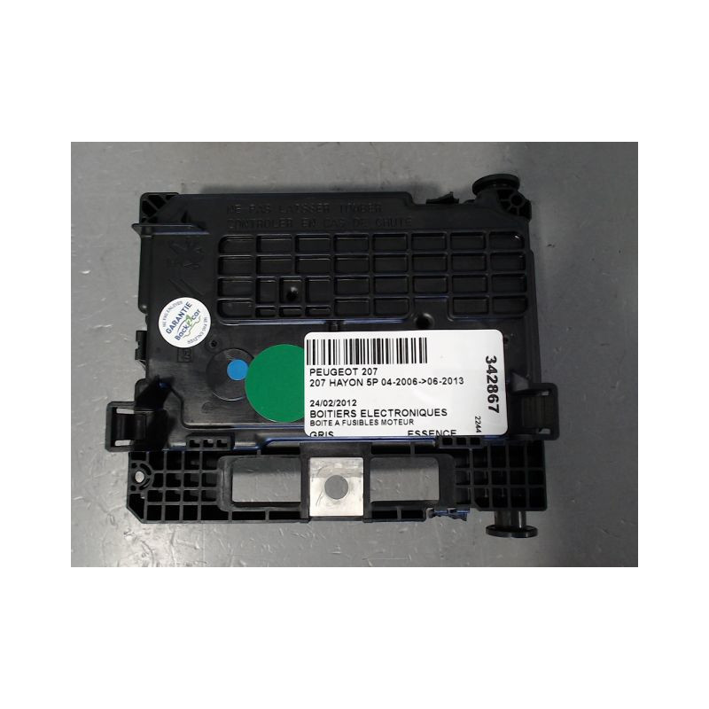 BOITE A FUSIBLES PEUGEOT 207 2006-2013