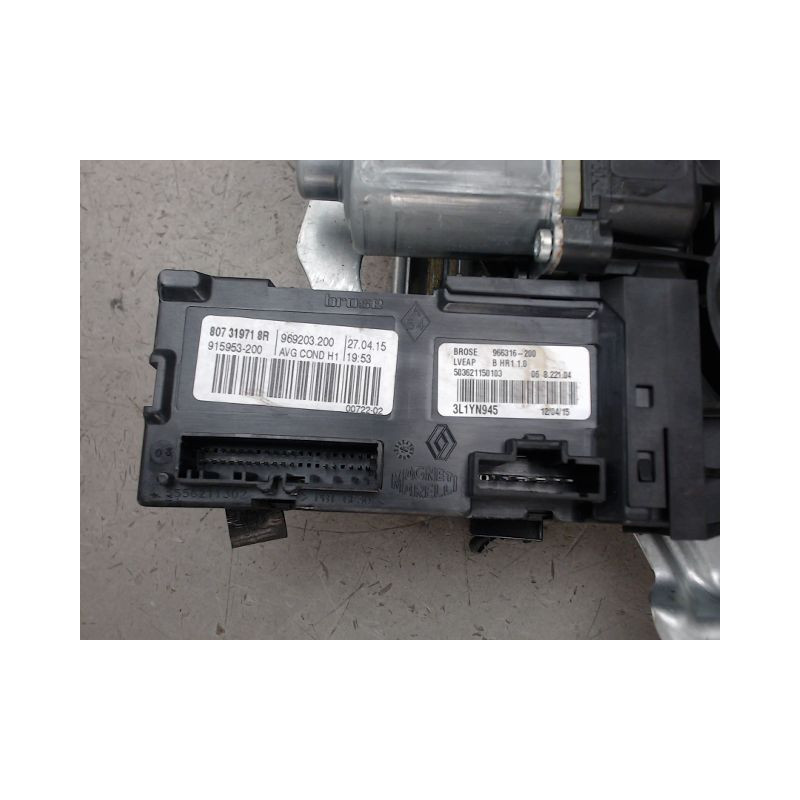 MECANISME LEVE-GLACE AVANT GAUCHE RENAULT MEGANE