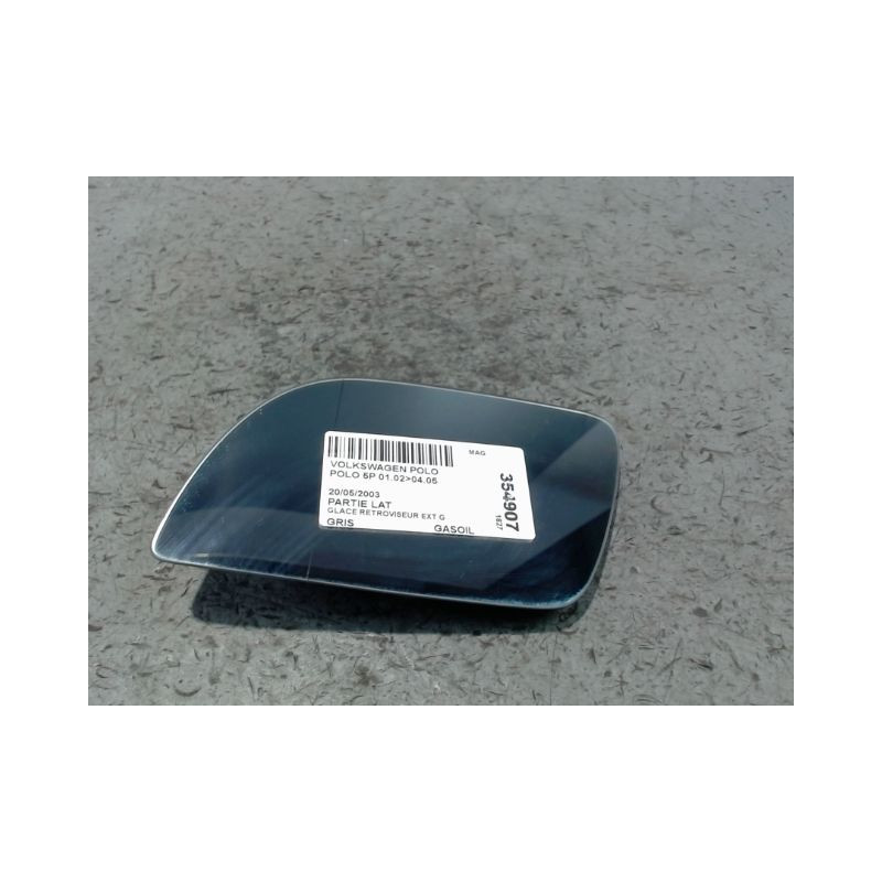 GLACE RETROVISEUR EXT G VOLKSWAGEN POLO 02-05
