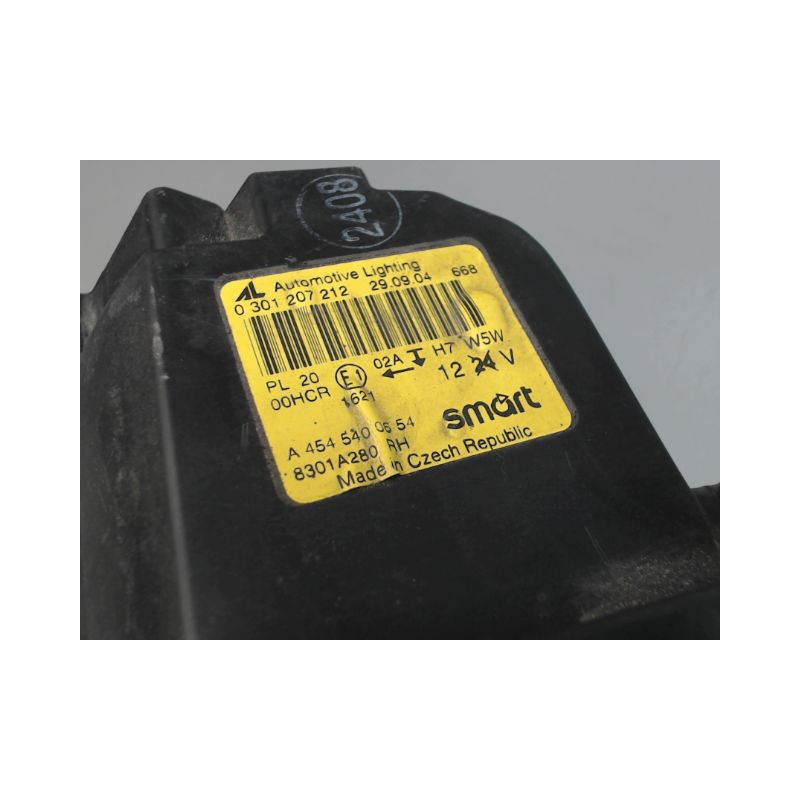 PHARE DROIT SMART SMART FORFOUR