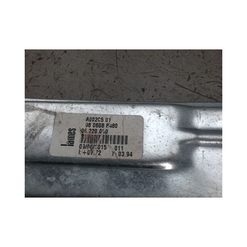 MECANISME LEVE-GLACE AVANT GAUCHE PEUGEOT 208
