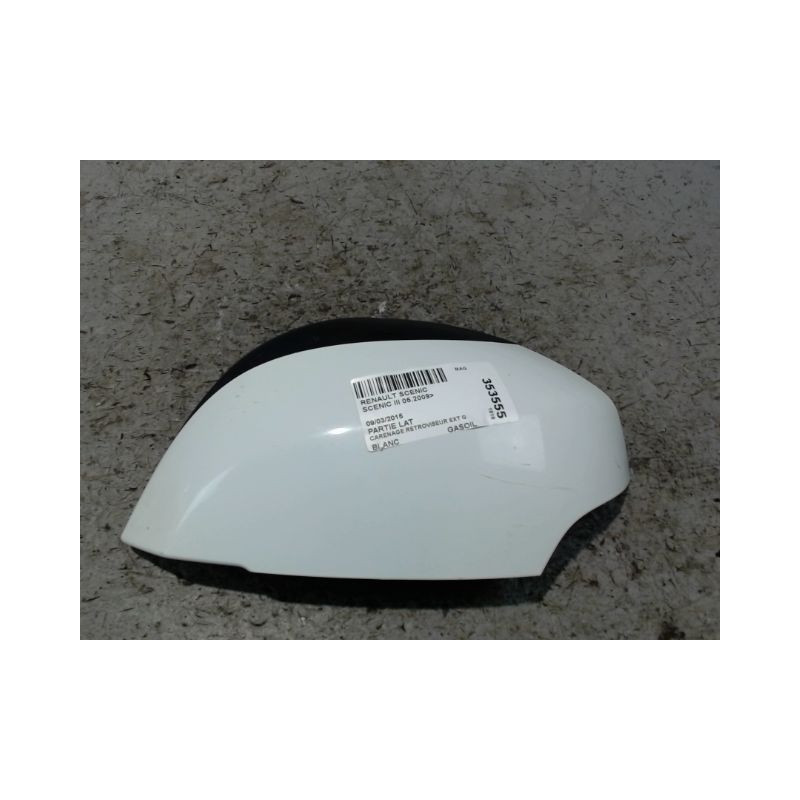 CARENAGE RETROVISEUR EXTERIEUR GAUCHE RENAULT SCENIC III 2009-