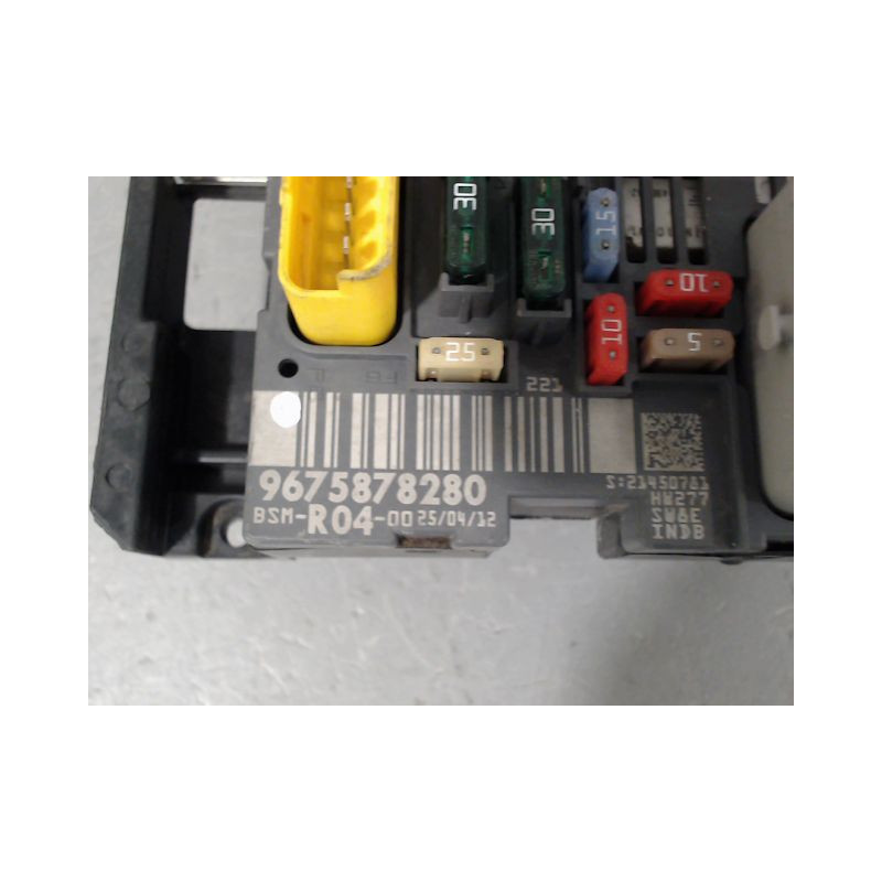 BOITE A FUSIBLES CITROEN BERLINGO II BREAK 2008-