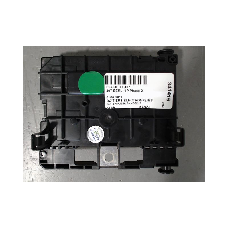 BOITE A FUSIBLES PEUGEOT 407 BERL. Phase 2 2008-2011