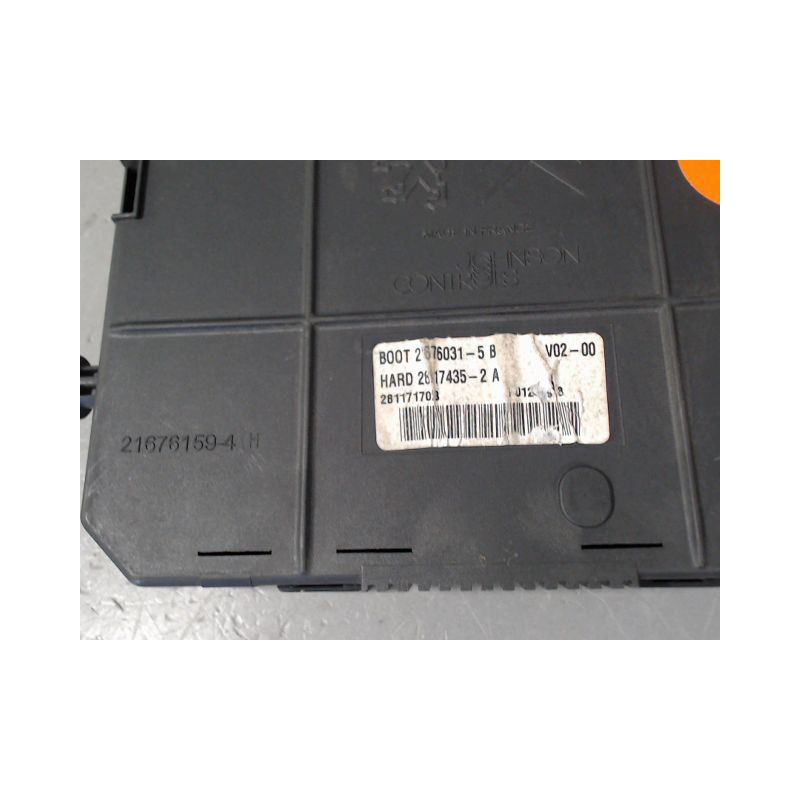 BOITIER GESTION HABITACLE CITROEN C4 I Phase 1 2004-2008