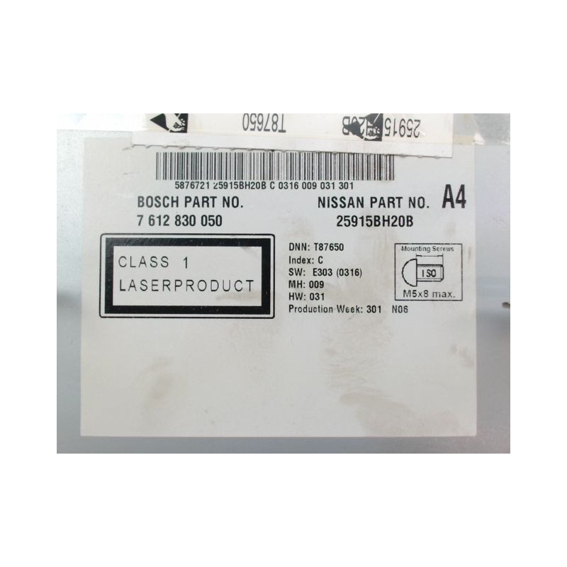 AUTORADIO NISSAN JUKE Phase 1 2010-...