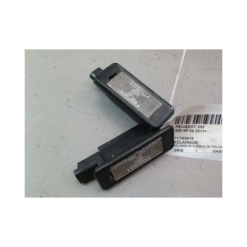 ECLAIREUR PLAQUE DE POLICE PEUGEOT 308 2011-