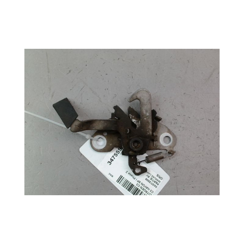 SERRURE CAPOT CITROEN C3 I Phase 2 2005-2010