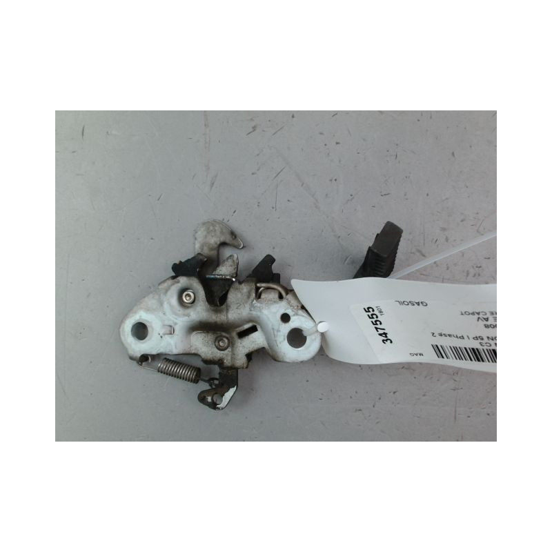 SERRURE CAPOT CITROEN C3 I Phase 2 2005-2010