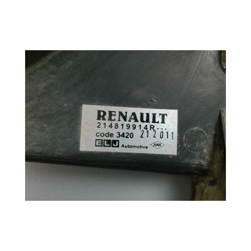 MOTEUR VENTILATEUR RADIATEUR DACIA DUSTER
