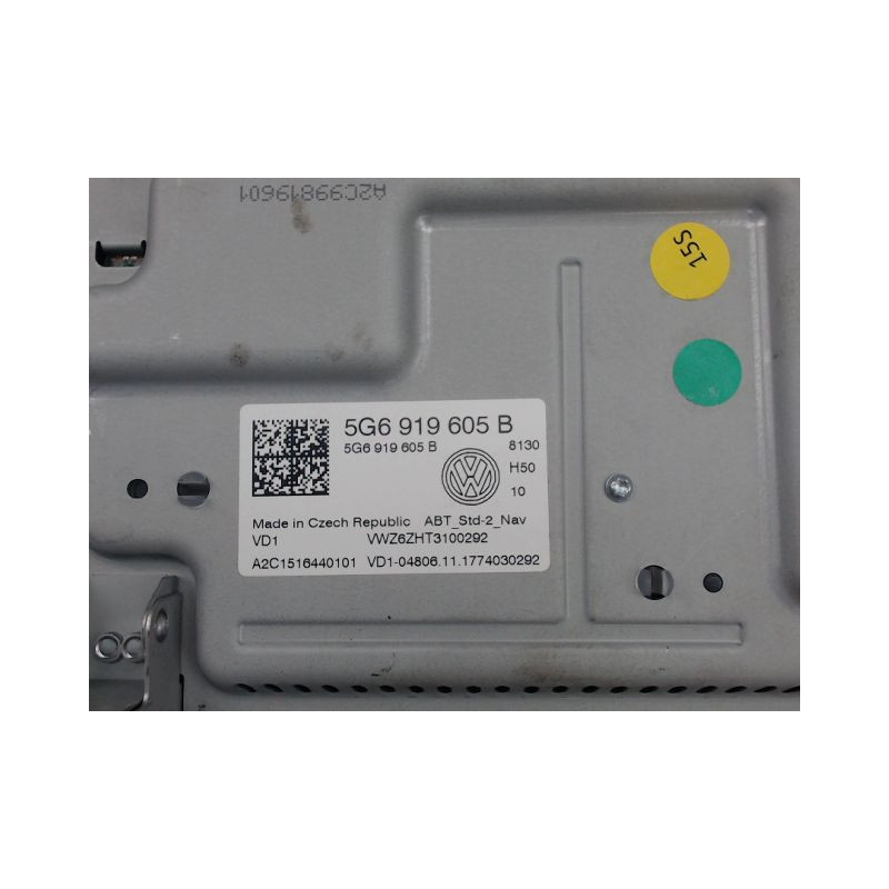 ECRAN GPS VOLKSWAGEN GOLF