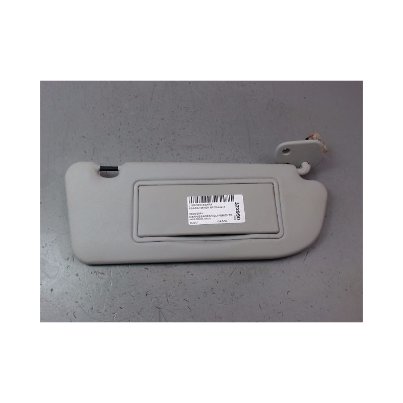 PARE-SOLEIL DROIT CITROEN XSARA Phase 2 2000-2004