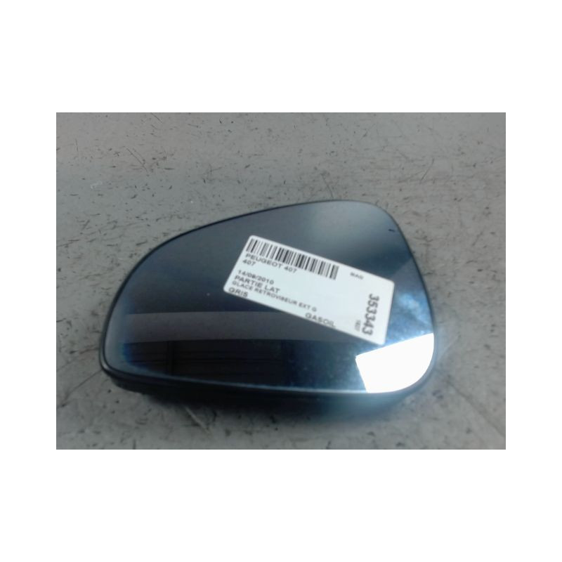 GLACE RETROVISEUR EXT G PEUGEOT 407