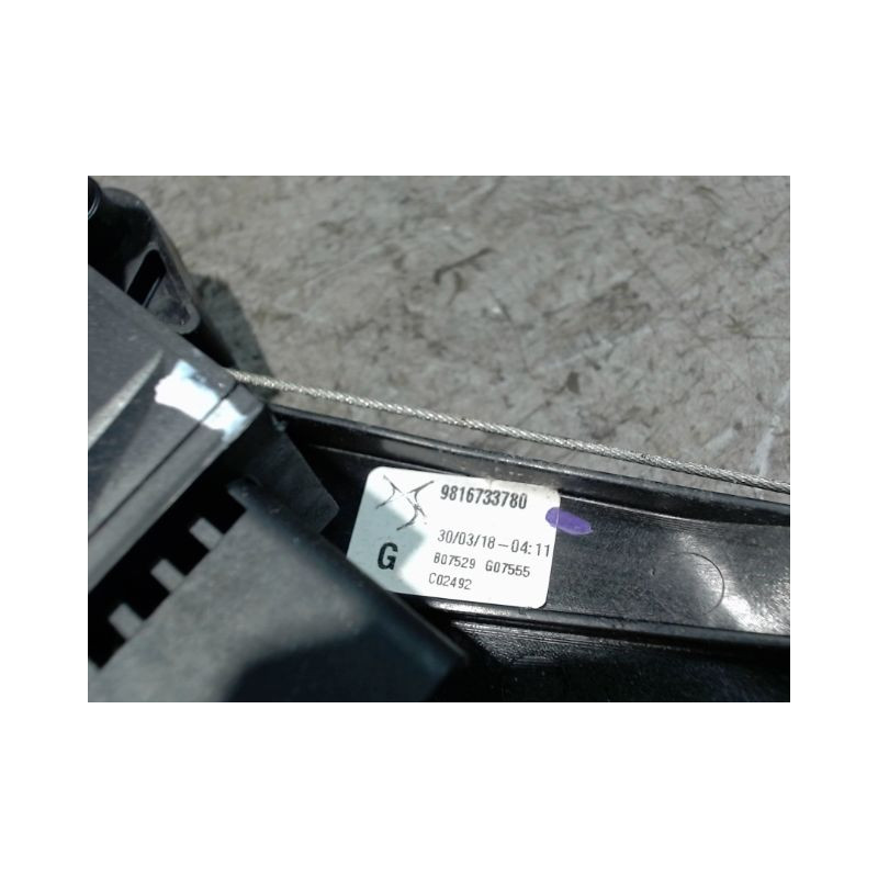 MECANISME+MOTEUR LEVE-GLACE ARRIERE GAUCHE DS DS7