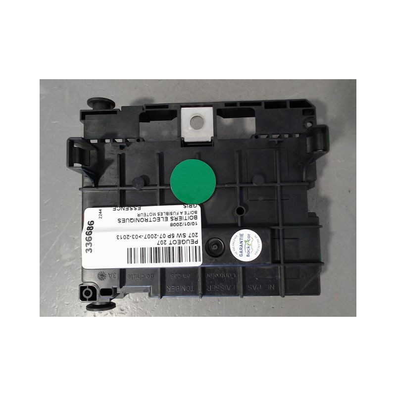 BOITE A FUSIBLES PEUGEOT 207 SW 2007-2013