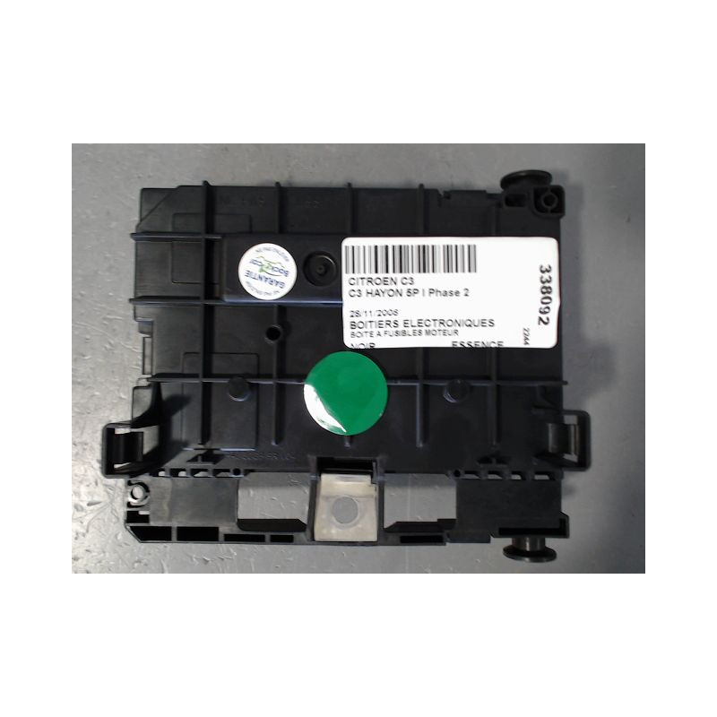 BOITE A FUSIBLES CITROEN C3 I Phase 2 2005-2010