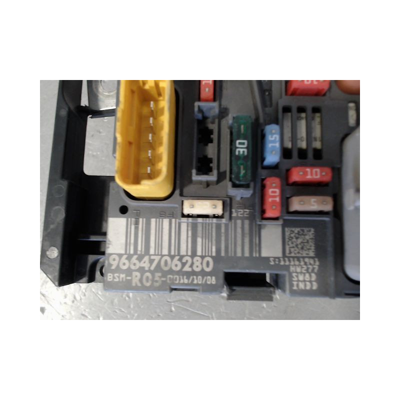 BOITE A FUSIBLES CITROEN C4 I Phase 2 2008-2010