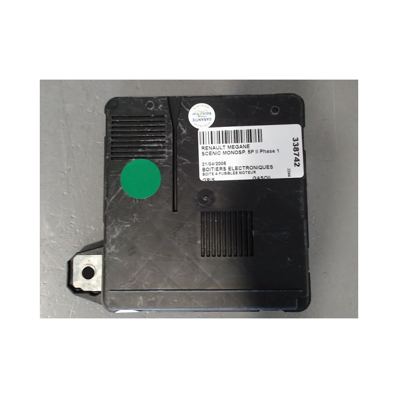 BOITE A FUSIBLES RENAULT SCENIC MONOSP. II Phase 1 2003-2006
