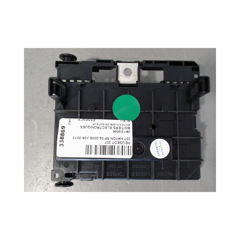 BOITE A FUSIBLES PEUGEOT 207 2006-2013