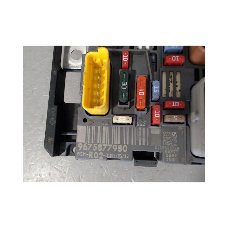 BOITE A FUSIBLES CITROEN C4 PICASSO MONOSP. I 2007-2013