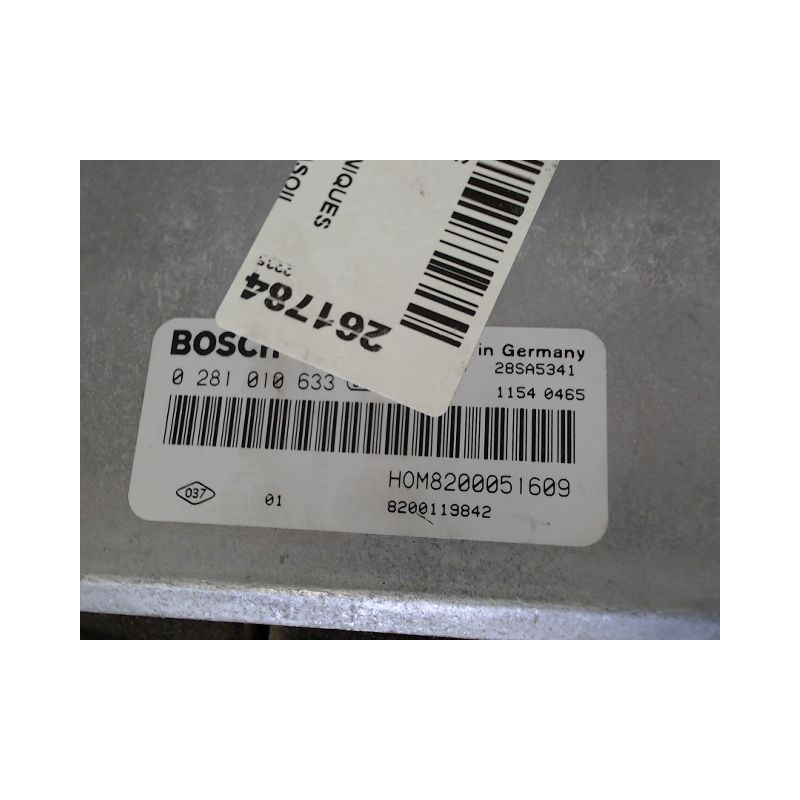 CALCULATEUR MOTEUR RENAULT TRAFIC