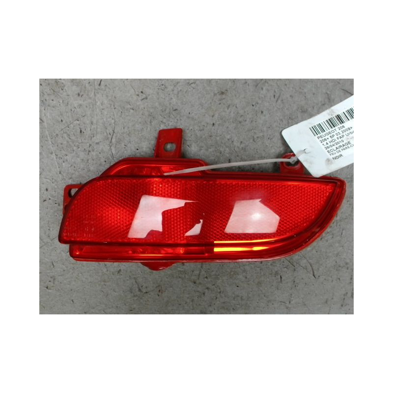 FEU DE PARE-CHOC ARRIERE DROIT PEUGEOT 206+ 2009-