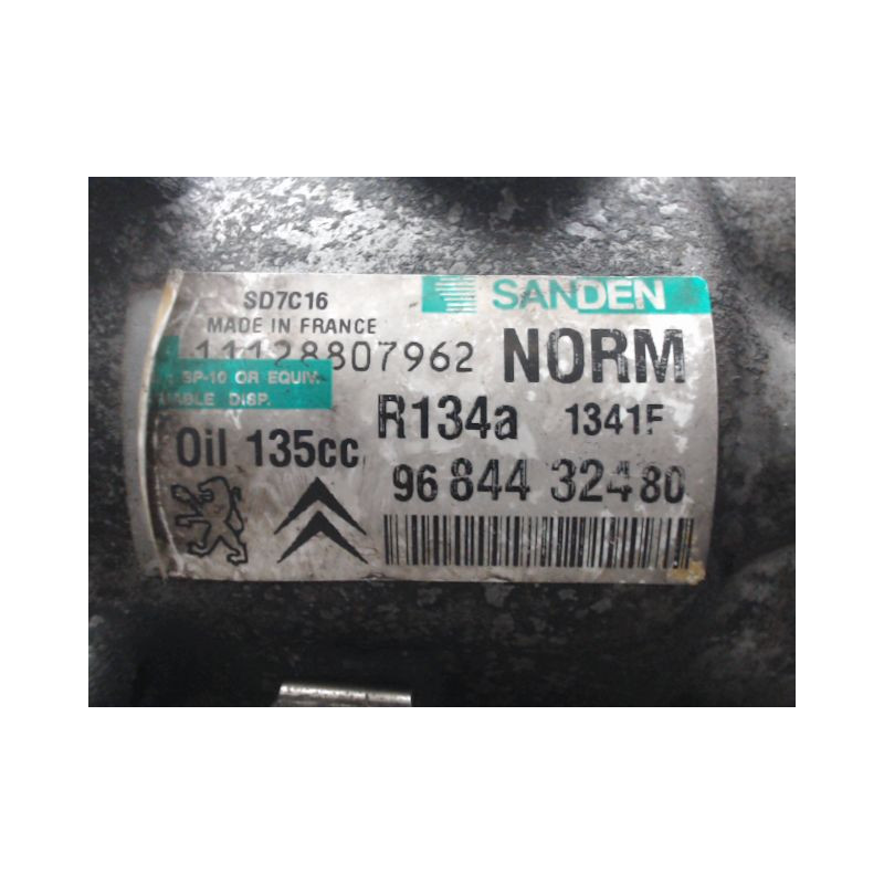 COMPRESSEUR AIR CONDITIONNE PEUGEOT 3008 2009-