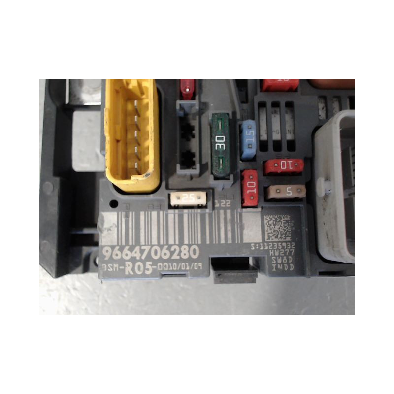 BOITE A FUSIBLES CITROEN C4 I Phase 2 2008-2010