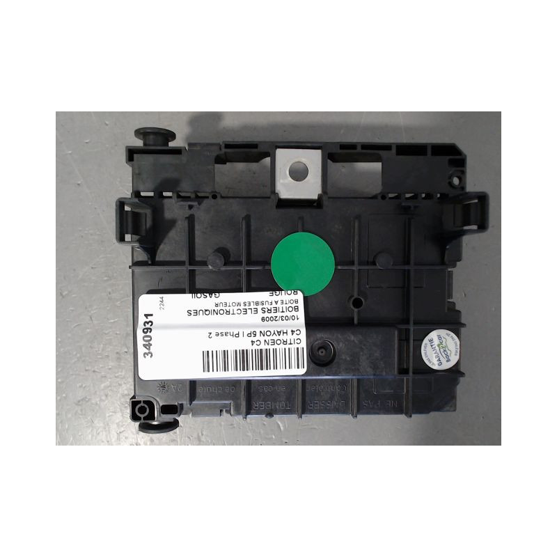 BOITE A FUSIBLES CITROEN C4 I Phase 2 2008-2010