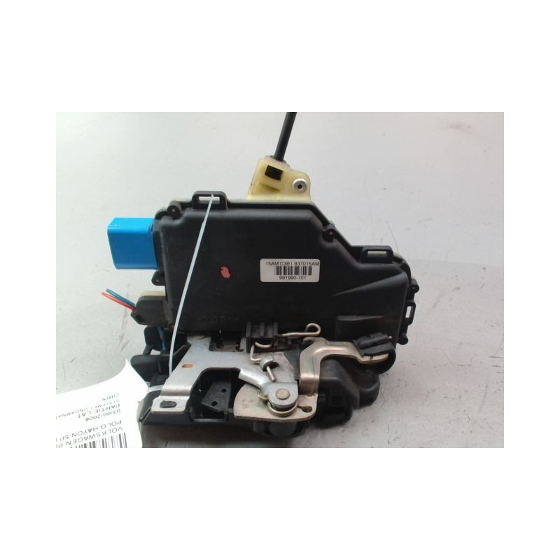 SYSTEME CONDAMNATION AVANT GAUCHE VOLKSWAGEN POLO IV Phase 2 (9N) 2005-2009