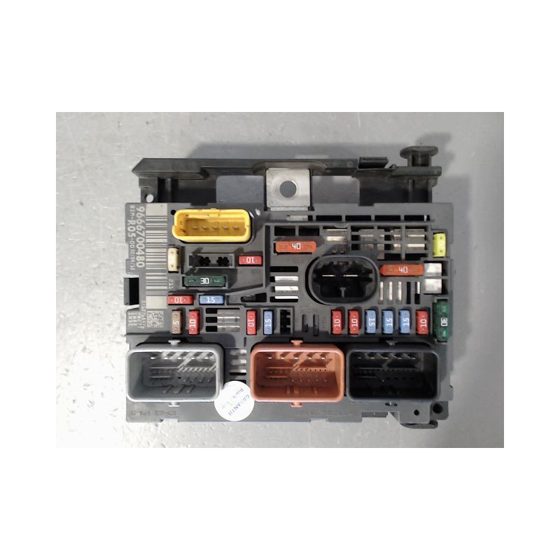 BOITE A FUSIBLES CITROEN BERLINGO BREAK II Phase 1 (B9) 2008-2012