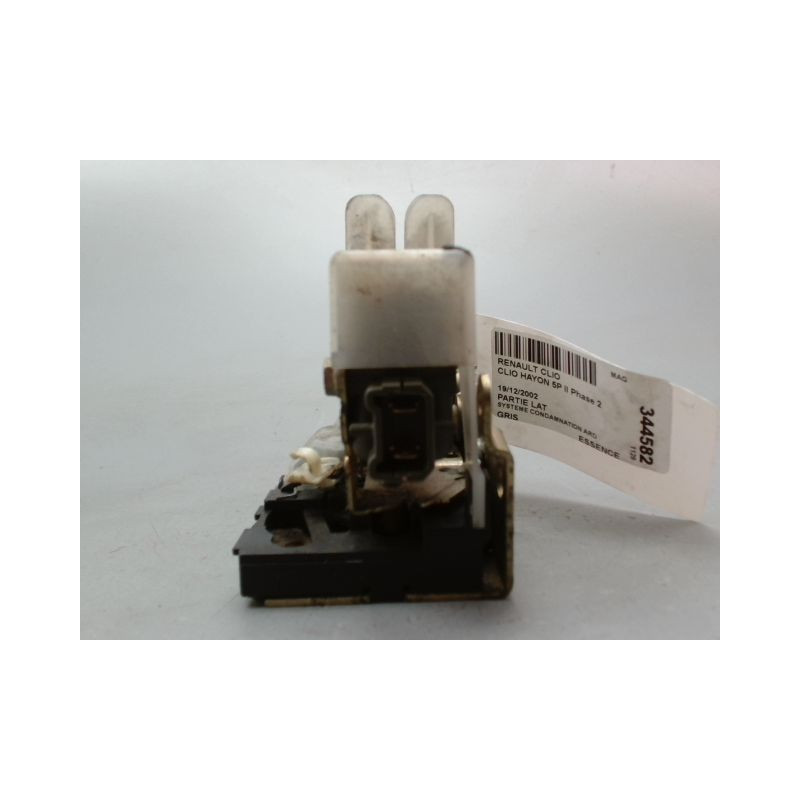 SYSTEME CONDAMNATION ARRIERE DROIT RENAULT CLIO II Phase 2 2001-2006