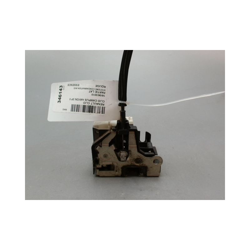 SYSTEME CONDAMNATION AVANT GAUCHE RENAULT CLIO CAMPUS II Phase 2 2009-2012