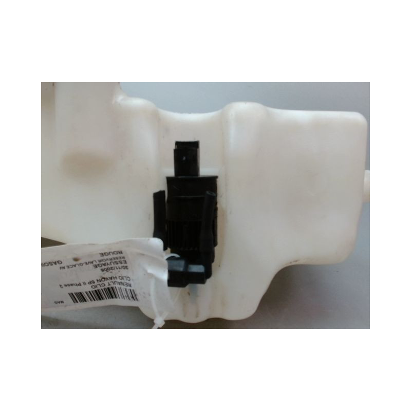 RESERVOIR LAVE-GLACE AVANT RENAULT CLIO II Phase 2 2001-2006