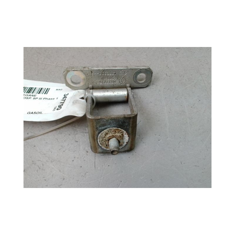 CHARNIERE HAYON G RENAULT SCENIC MONOSP. III Phase 1 2009-2011